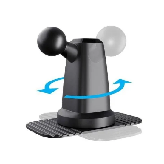 Porodo Magsafe Magnetic Air Vent & Dash Mount - Black